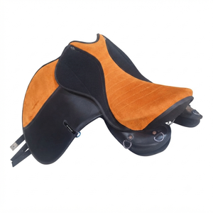 Selle d'endurance anglaise SRS002 en daim synthétique léger et professionnel pour la course longue distance - Confortable - Product Image 2