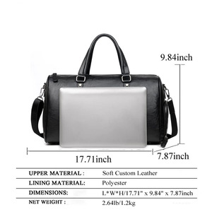 Unisex Travel Duffle Bag Large Capacity Sports Gym Bag Shoe Compartment Waterproof <b>Weekend</b> Overnight <b>Holdall</b> - Product Image 6