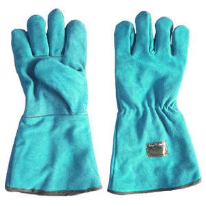 Guantes de Seguridad para Soldadura TIG de Cuero Vacuno Resistentes al Calor, Más Vendidos, Precio al por Mayor, Antideslizantes, para Soldador MIG - Product Image 5