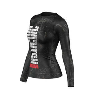 Vente en gros de rashguard de Jiu Jitsu Bjj personnalisé avec logo imprimé en 3D pour hommes, t-shirt de compression respirant Spiderman UPF50+ à manches courtes - Product Image 3