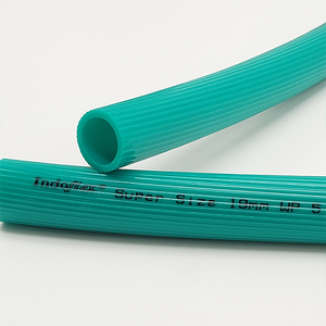 Tuyau en caoutchouc nervuré vert Ascent India de 3/4 pouce, flexible, découpe et moulage sur mesure, longueur 30m, modèle WTD10B, transfert d'eau - Product Image 1