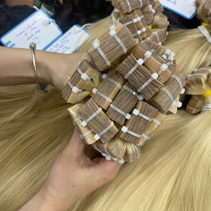 Extensiones de Cabello Liso con Cinta Adhesiva al Por Mayor, Sin Enredos, Sin Caída, Muchos Colores, 100% Cabello Humano Vietnamita - Product Image 2