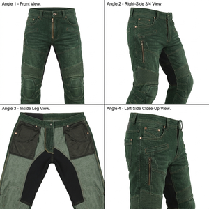 Pantalones de Motocicleta para Hombre con Protección CE, Jeans Elásticos de Mezclilla para Moto, Pantalones de Motociclista con Protección, Pantalones de Moto para Turismo, OEM ODM - Product Image 3