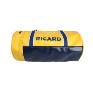 Bolsa de Lona Amarilla TITAN TREAD WEAR con Correas Azules y Asa Superior, Gran Capacidad, Modelo TTW-SB-0001 para Gimnasio y Viajes - Product Image 2