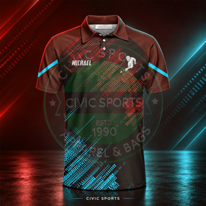 Camiseta Polo Personalizada de Manga Corta para Hombre, Impresión Digital, para Boliche, Snooker, Deportes, Equipos, Cuello con Botones, Venta al Por Mayor, Personalizable - Product Image 2