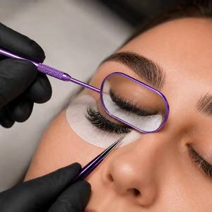 Miroirs de maquillage portables colorés avec poignées texturées, forme ovale, plusieurs couleurs, outils de beauté portables - Product Image 3