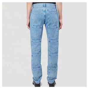 Pantalones de Mezclilla de Primera Calidad, Estándar Global, Material Premium de Exportación, Alto Número de Hilos, Sensación de Lujo, Asequibles - Product Image 2