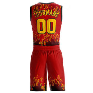 Camiseta de Baloncesto Personalizada con Sublimación Total 100% Poliéster, Uniforme de Alta Calidad con Estilo Impreso, Conjunto al por Mayor OEM ODM - Product Image 3