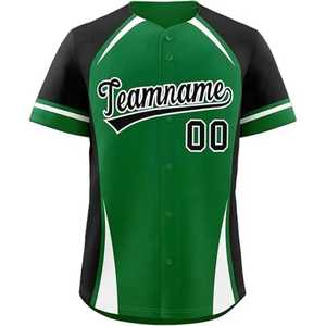 Camiseta de Béisbol de Último Diseño en Varios Colores, Estilo con Botones, Ropa para Exteriores - Product Image 4