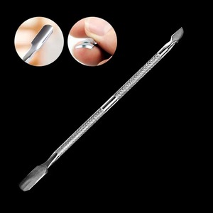 BAFA SURGICAL INSTRUMENTS Repousse-cuticules double embout en acier inoxydable pour manucure et soin des cuticules, durable, réutilisable, conception à double tête - Product Image 2
