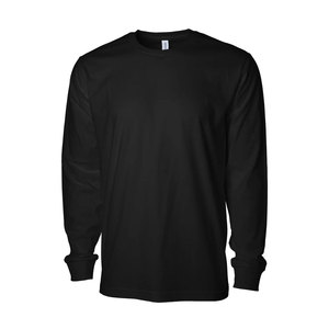 เสื้อยืดคอกลมแขนยาวพรีเมียมสำหรับผู้ชาย เนื้อผ้านุ่มสบาย ระบายอากาศได้ดี ผ้าฝ้ายเรียบง่าย สไตล์ลำลอง - Product Image 2