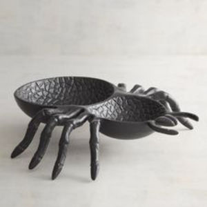 Bol de service pour fruits secs et noix, de qualité supérieure, en métal plaqué or, design floral haut de gamme, pour la maison ou l'hôtel. - Product Image 3