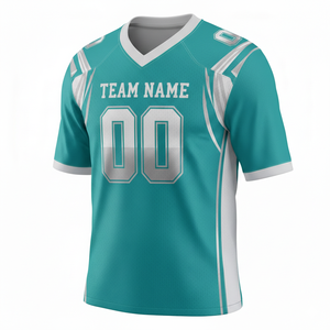 USA Printed Football Jersey Men Breathable Polyester Sports Jersey Quick Dry <b>Athletic</b> Football Shirt Gibbs Hutchinson Jared Goff - Product Image 2