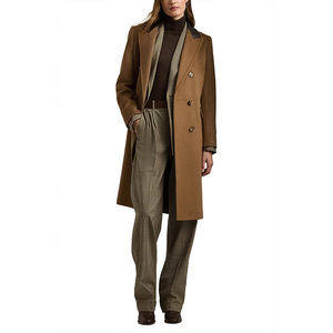 Manteau long en laine pour femme, style coréen, chaud et élégant, pour l'automne et l'hiver, idéal pour les trajets quotidiens, à manches longues - Product Image 3