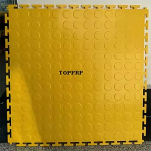 Dalles de sol de garage en PVC à emboîtement / Tapis de sol industriels amovibles pour entrepôt - Product Image 6