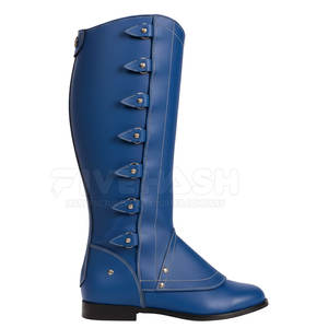 Protectores de Piernas de Cuero para Caballos, Correas Resistentes, para Uso en Exteriores y Trabajo con Caballos - Product Image 3