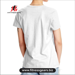 Women's Crew Neck Short Sleeve <b>T</b>-<b>Shirt</b> Solid Color Breathable Knitted Cotton Casual Wear - Product Image 2