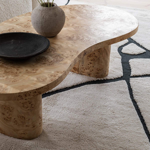 Tapis en laine tufté à la main de qualité supérieure, style minimaliste, motif abstrait contemporain, tapis de designer, fabricant de tapis en laine sur mesure de luxe - Product Image 4