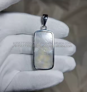 Natural, collar de plata esterlina 925, joyería hecha a mano, colgante de piedras preciosas naturales, colgante de piedras preciosas, regalo perfecto para ella o mamá - Product Image 5