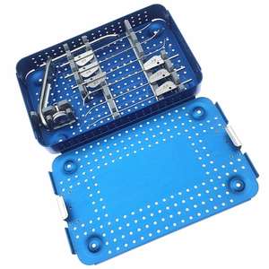 Juego de instrumentos ortopédicos para sutura de menisco, herramientas quirúrgicas de acero inoxidable para artroscopia ósea, para la inserción de alambres y hilos, de Blush Surgical - Product Image 6