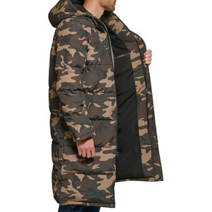 Manteau long matelassé premium unisexe coupe-vent thermique pour l'hiver, avec logo personnalisé, fournisseur en gros OEM ODM - Product Image 5