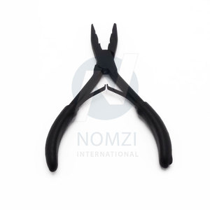 Hair <b>Extensions</b> Micro Link <b>Bead</b> Closer Professional Salon Use Stainless Steel Nano Ring Strong Hold Home Use Pliers - Product Image 3