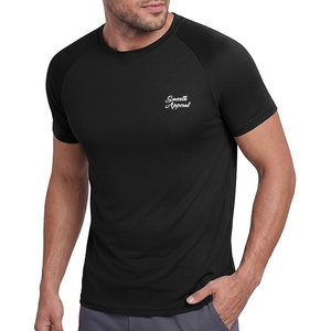 T-shirts de sport en maille pour hommes, respirants, à séchage rapide, pour la course à pied, la gym et les sports de plein air - Product Image 1