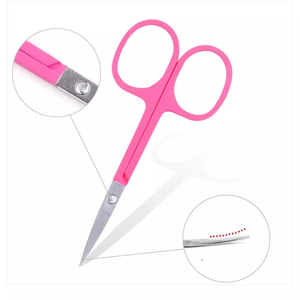 Small <b>Nail</b> <b>Scissors</b> Multipurpose Stainless Steel Cuticle Manicure Fingernail Toenail Beauty <b>Scissors</b> Round Handle Sharp Blade - Product Image 4