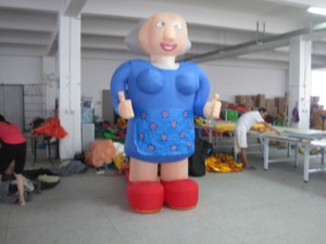 Hot Sale <b>Inflatable</b> Holland Sarah for outdoor commercial sale advertising events - Product Image 3