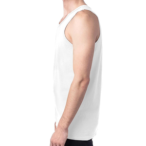 เสื้อกล้ามออกกำลังกายผู้ชายแบบไร้แขน ออกแบบเองได้ ระบายอากาศดี ผลิตจากใยไผ่ 100% เป็นมิตรกับสิ่งแวดล้อม รับผลิตแบบ OEM ODM - Product Image 3