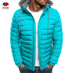 เสื้อแจ็คเก็ตพัฟเฟอร์คุณภาพสูงแบบกำหนดเองสำหรับผู้ชาย ผู้ใหญ่ และเด็ก  รับออกแบบโลโก้ตามสั่ง ODM OEM - Product Image 1