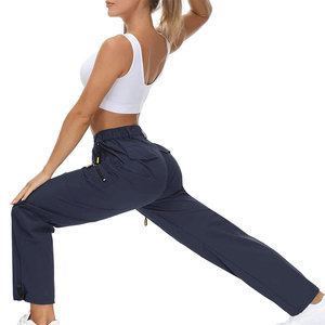 Pantalon cargo pour femmes en toile, coupe régulière, confortable, surdimensionné, style streetwear, multi-poches, respirant, hiver, vente en gros - Product Image 5