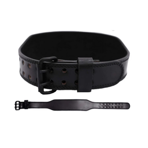 Ceinture de musculation en cuir pour la salle de sport, l'entraînement physique et la musculation, réglable, fourniture directe d'usine en gros - Product Image 1