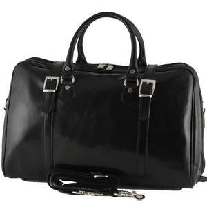 กระเป๋าเดินทางหนังแท้สไตล์เรโทร ขนาด 36-55 ลิตร พกพาสะดวก น้ำหนักเบา ทำมือ ซิปปิด ใช้ได้ทั้งชายและหญิง - Product Image 4