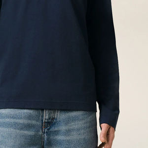 Camiseta de Gran Tamaño para Hombre con Diseño de Logotipo Personalizado de Alta Calidad, Cuello Redondo, para Salidas Informales, Viajes y Uso Relajado en Casa, Actividades Deportivas - Product Image 4