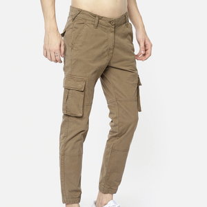 Men's Casual <b>Cargo</b> Trousers Functional Multi Pocket Utility <b>Pants</b> Designed for <b>Work</b> Travel Hiking Camping and Everyday Comfort - Product Image 4