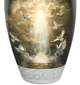 Urnas funerarias de latón para adultos, urnas hechas a mano para hombre y mujer, urnas decorativas de alta calidad. - Product Image 6