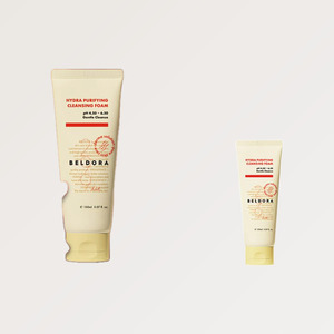 Limpiador facial personalizado Beldora Hydra Purifying Cleansing Foam, limpiador facial de marca privada. - Product Image 3