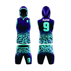 เสื้อทีม 7v7 แบบสั่งทำพิเศษ เนื้อผ้าโพลีเอสเตอร์ระบายอากาศ แขนเสื้อแบบแร็กแลน ทรงสปอร์ตเพื่อความคล่องตัว ออกแบบสำหรับผู้ชาย บริการ OEM - Product Image 2