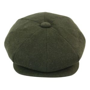 หมวกแก๊ป Peaky Blinders คุณภาพสูง ผลิตจากผ้าฝ้ายและผ้าขนสัตว์ 5 ชิ้น พร้อมงานปัก 3 มิติแบบกำหนดเอง หมวกทรงเบสบอลแบบ A-Frame - Product Image 5