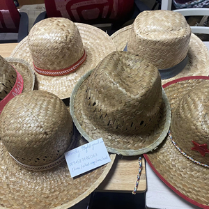 หมวกสานจากหญ้าทะเลเวียดนาม  ขนาดและโลโก้สั่งทำได้  สำหรับกีฬา สกี  งานปาร์ตี้  งานแต่งงาน  งานอีเว้นท์  งานลำลอง  งานเกษตร  และตกแต่ง - Product Image 1