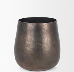 Vintage Brass Metal <b>Tabletop</b> Flower Pot Floor Planter Customized Size & Shape Luxury Home Gold Plated Planter Pot Vase Supplier - Product Image 3