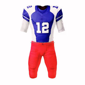 Ensembles de maillots de football pour jeunes conçus sur mesure en gros Vêtements de football américain Short Sublimation complète Football américain bon marché - Product Image 1