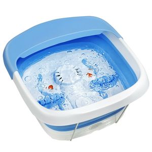 Bain de pieds motorisé avec fonction de massage, lumière rouge et chaleur - Product Image 1