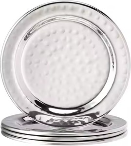 Classic Collection Metal Coaster Set Elegant <b>Table</b> <b>Protector</b> for Coffee Cups Wine Glasses Restaurant Hotel Bar - Product Image 6
