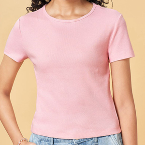 Vêtements en coton tricoté pour femmes, brodés et imprimés, doux, respirants, de qualité supérieure, design personnalisé, mode, fabrication directe usine, marque privée - Product Image 4