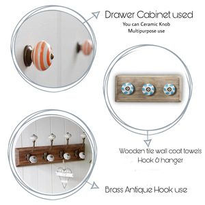 Ba Ceramic Dog Paw <b>Knob</b> <b>Gold</b> White Drawer <b>Cabinet</b> Handle Novelty Shape Contemporary Home Bar Furniture Accessory - Product Image 3