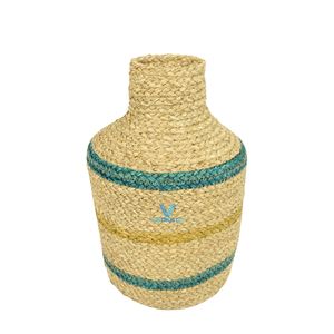 Eco Friendly Seagrass Water <b>Hyacinth</b> Decorative <b>Vase</b> Handmade Wholesale Vietnam Manufacturer Vietrustic Modern Rustic Design - Product Image 4