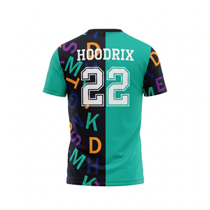 เสื้อวิ่งมาราธอนผู้ชายแบบแห้งเร็ว ระบายอากาศได้ดี พร้อมโลโก้สั่งทำ ขายส่ง OEM เสื้อยืดกีฬาแขนสั้นสะท้อนแสง ชุดกีฬา - Product Image 2