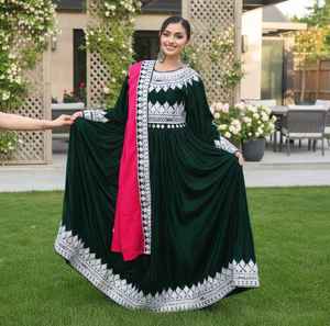 Vestidos de Novia Afganos Kuchi de Encaje Moderno, en Oferta, Alta Calidad, Precio al por Mayor - Product Image 5